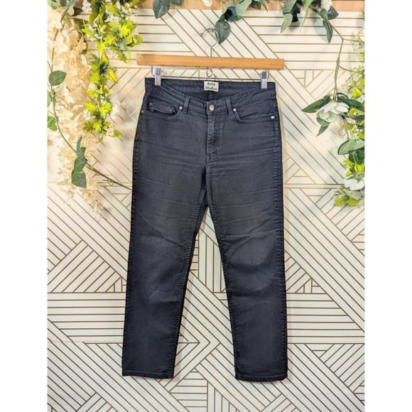 ACNE Studios Women's the ROW USED Denim Jeans in Washed Black Size 28 - Picture 1 of 8